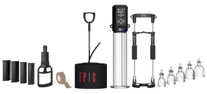 エピックエクステンダー（カップ付き）+オールデイストレッチャーとエピックハイドロ