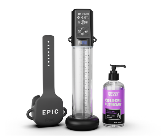 Kit PRO Epic Pump + Cylindre + Epic XL Vibe + Coussin Souple + Lubrifiant